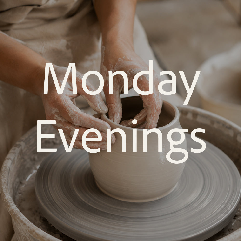8-week wheel throwing - Monday evenings