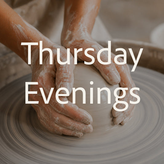 8-week wheel throwing - Thursday evenings